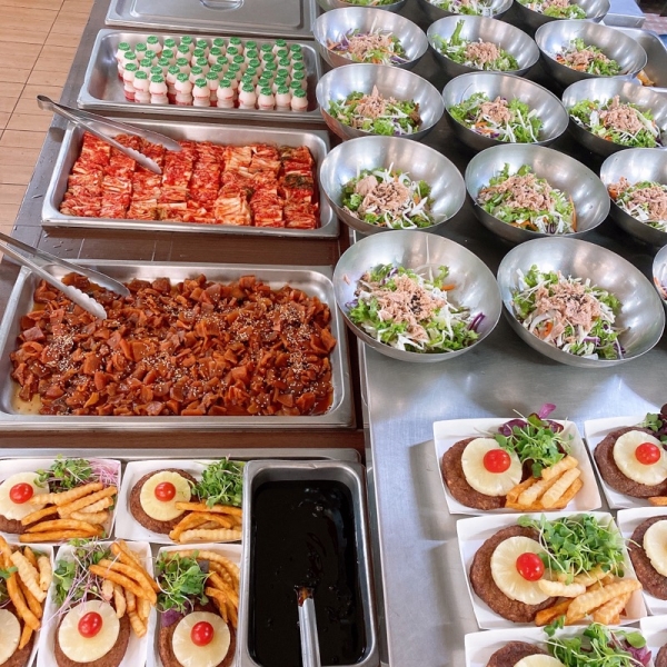 야채 생채 비빔밥~